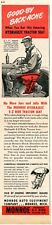 1947 Print Ad of Monroe Auto Equipment Hydraulic E-Z Ride Tractor Seat picture