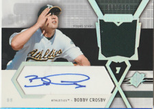 Bobby Crosby 2004 UD SPx auto autograph card SS-BC /900 picture