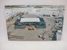 Vintage Crawler Transporter Aerial View Space Center Florida Postcard N.A.S.A. picture