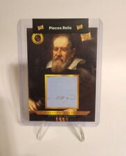 2023 Pieces Of The Past Founders Edition Galileo Galilei Hand-Written Relic picture