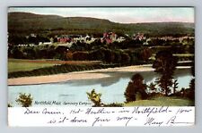 Northfield MA-Massachusetts, Seminary Campus, Antique, Vintage c1906 Postcard picture