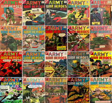 1963 - 1967 Army War Heroes Comic Book Package - 20 eBooks on CD picture