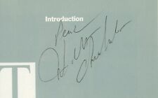 Wilt Chamberlain ~ Signed Autographed Movie Premier Program Auto ~ PSA DNA picture
