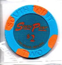 South Point Casino Las Vegas Nevada 2 Dollar Gaming Chip as pictured picture