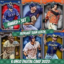 2020 Topps Colorful 20 Joey Gallo Award + Set (1+5) Pedigree Team Color Base Digital picture