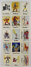 1986 Masters of the Universe MOTU Wonder Bread Trading Cards Uncut Sheet CRM picture
