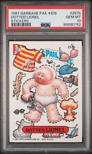 1987 GARBAGE PAIL KIDS STICKERS #257b DOTTED LIONEL SERIES 7 PSA 10 N3926340-152 picture