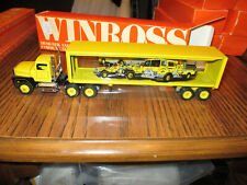WINROSS TRUCK MIB LAMPETER FIRE CO. SUPER RARE CLEAR SIDE TRAILER  picture