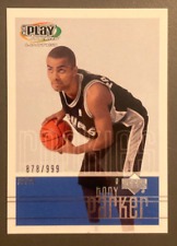 TONY PARKER 2001-02 UPPER DECK PLAYMAKERS ROOKIE 878/999 picture