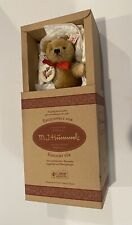 STEIFF HUMMEL 1998 WONDER OF CHRISTMAS BEAR PORCELAIN TAG EAR BUTTON ORIG BOX picture