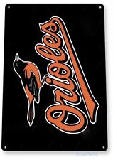 BALTIMORE ORIOLES TIN SIGN CAL RIPKEN JR MURRAY MUSSINA ANDERSON ALOMAR 12x18 in picture