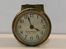 Vintage Minn. Honeywell 77 8 Day Brass Thermostat Clock Untested picture