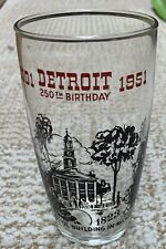 Detroit Michigan 1701  Vintage Detroits 250 Birthday ‘1st Capitol Building’ picture