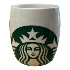 Starbucks 2011 Mermaid Logo Siren Coffee Mug Cups 16oz White Green Tea picture