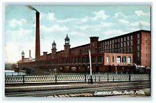 c1906 Pacific Mills, Lawrence, Massachusetts MA Antique Postcard picture
