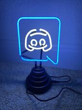 Discord App Show Sign for Gamers Creators Streamers Neon Sign Blue Small New picture