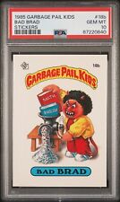 1985 Topps OS1 Garbage Pail Kids Series 1 Bad Brad 18b Matte Card PSA 10 GEM MT picture