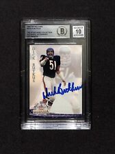 Dick Butkus Chicago Bears HOF Signed 1994 Ted Williams Card Auto 10 BECKETT  picture
