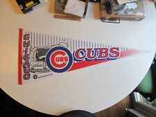 Vintage 1994 MLB Chicago Cubs Wrigley Field Baseball Related Pennant BIS picture