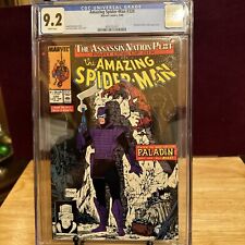 Amazing Spider-Man #320~CGC 9.2 White Pages~Paladin~Todd McFarlane~NM+ picture