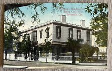 Postcard GA Georgia Sherman's Headquarters During Civil War Savannah c1930s picture