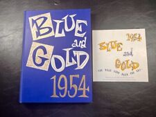 Lot of 2-1954 UC Berkeley Blue & Gold Yearbook Hardcover Vol. 81 ORG --+45 RPM picture