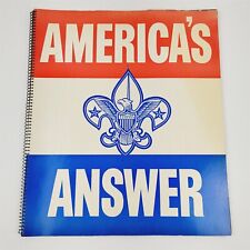 1935 BSA America's Answer Anti Communist 32 pg Picture Book 14x12