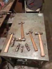 Vintage Lot Of Ballpeen Hammers And Heads Bluepoint  Pexto Etc Etc picture