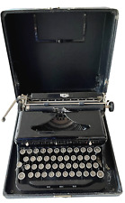 Vintage1938 ROYAL ModelB Speed KingPortable Touch Control Typewriter Case Tested picture