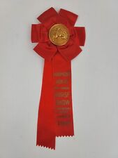 Vintage 1965 Harmony Riders 8th Annual HORSE SHOW RED RIBBON AWARD picture