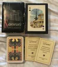 Vintage Spielkarten Playing Cards in Box & Insert Booklet Cartes a Jouer Baraja picture