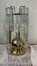 Vintage Table lamp with vertical rigid Acrylic strips | waterfall Lamp picture