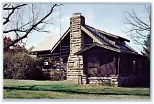 c1960's Aynes House The Governor's Cabin  Scene Brown County Indiana IN Postcard picture