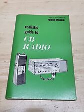 Vintage 1972 Radio Shack Realistic Guide To CB Radio 111 Page Paperback Booklet picture