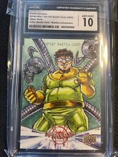 Doctor Octopus 2022 Into The Spider-Verse Sketch By Limosinero 1/1 CGC 10 picture