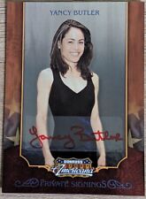 2009 Donruss Americana Yancy Butler Autographed Card 87/106 Red Ink picture