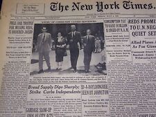 1951 JUL 6 NEW YORK TIMES FREDERICK VANDERBILT FIELD HELD IN CONTEMPT - NT 2027 picture