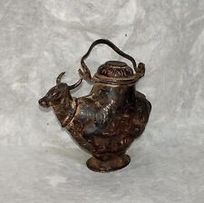 Antique rare Shiva water / milk offering copper pot, Collective piece, WB picture