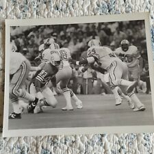 Earl Campbell Oilers vs Dolphins Press Photo Undated Rushing Artificial Turf  picture