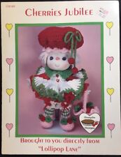 Dumplin Designs Cherries Jubilee Crochet Doll Leaflet CDC405 1984 picture