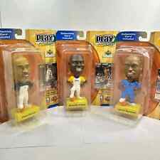 All Star Warm Up Edition Shaq Vince Latrell Bobble Head with Card 2001 NBA 3of 6 picture