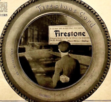 1922 Firestone Tires XL Advertisement Automobilia Ephemera 14 x 10.5