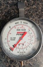VTG Penske Engine Vacuum Fuel Pump Pressure Gauge No. 244-2114 Sears-Gauge ONLY picture