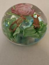 Unique Design Vintage Art Paperweight Large Infused Glass Ball  picture