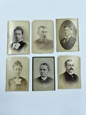 6 Victorian Era Cabinet Cards - Instant Ancestors picture