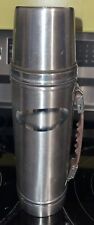 VINTAGE CHAMP HOT - COLD STAINLESS STEEL THERMOS ~ GREAT SHAPE picture