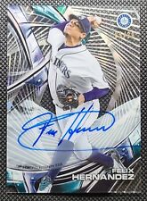2016 Topps High Tek Felix Hernandez On-Card Auto /20 #HT-FH MARINERS picture