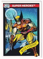 1990 Impel Marvel Universe #10 Wolverine X-Men picture