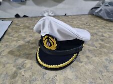 WWII German navy U-Boat senior officer (Kriegsmarine )  visor cap picture