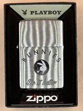 Playboy Bunnies “Do it Better” Logo Zippo Lighter NEW In Box Rare picture